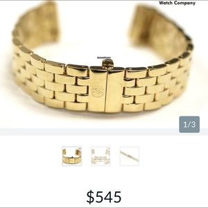 16mm Urban Mini 5-Link Gold-Plated Watch Band